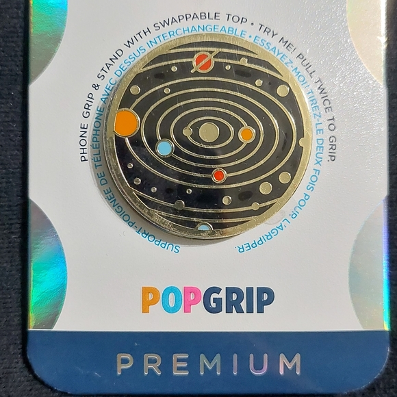 PopSockets Pop Grip PREMIUM | Solar System Space Orbit Planets - Picture 2 of 3
